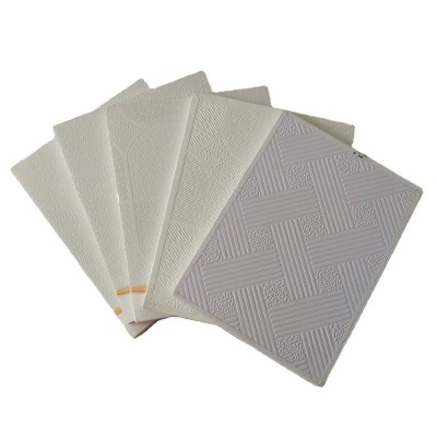 2x2 Pvc Laminated Gypsum Board False Ceiling Tiles Price For India Market